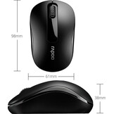 Rapoo M10 Plus Zwart - Muis