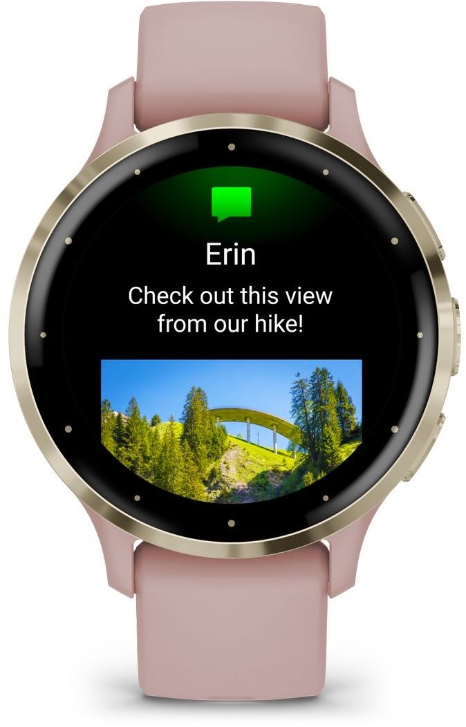 Garmin Venu 3S Goud/Roze - Smartwatch