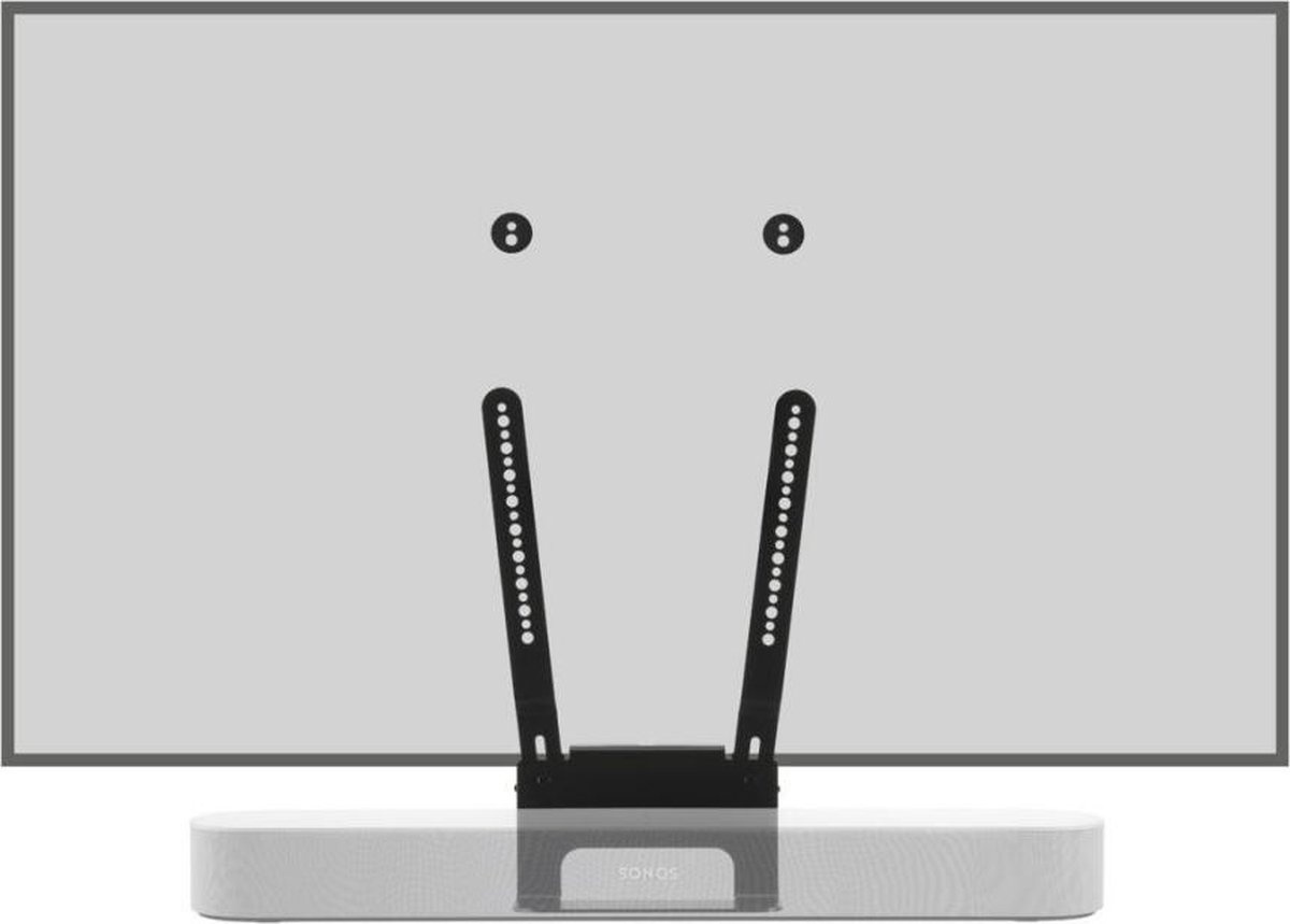 Flexson FLXBTV1021 Sonos Beam TV Beugel Zwart