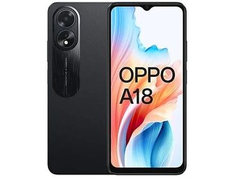 OPPO A18 128GB Glowing Black - Mobiele telefoon