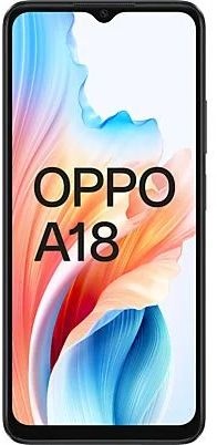 OPPO A18 128GB Glowing Black - Mobiele telefoon