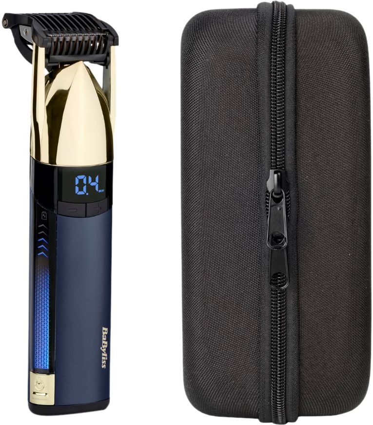 BaByliss Super-X Metal Gold & Navy S992E - Baardtrimmer