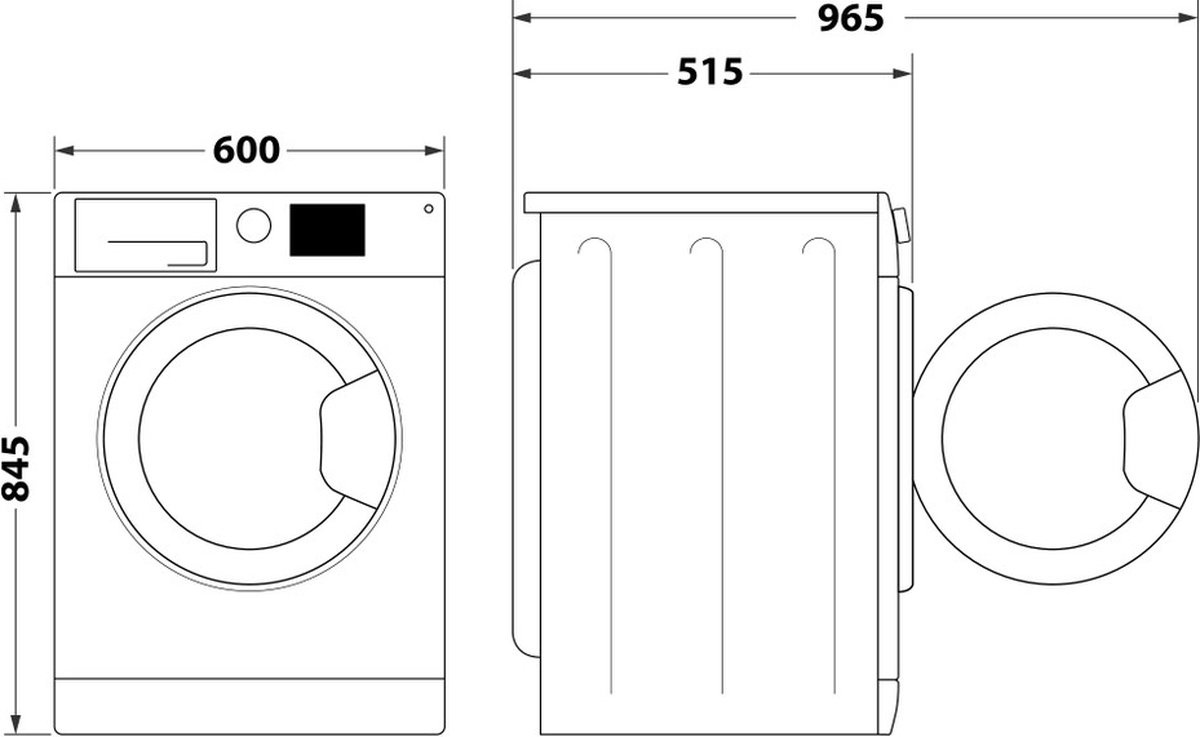 Indesit IM 762 MY TIME EE - Wasmachine