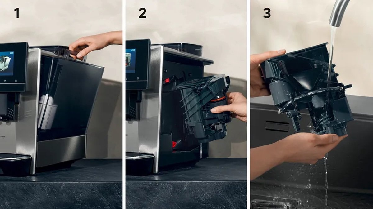 Siemens TQ907FZ3 EQ900 plus RVS - Koffiemachine