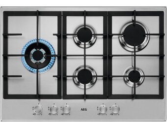 AEG HGB75500SM - Gaskookplaat