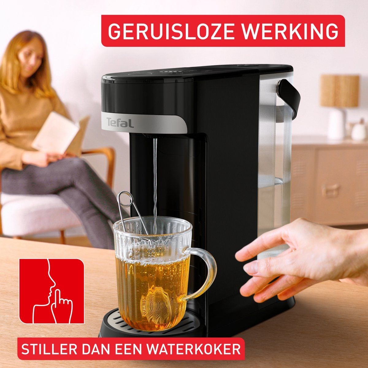 Tefal Instant Hot Water BR3508E0 - Waterkoker