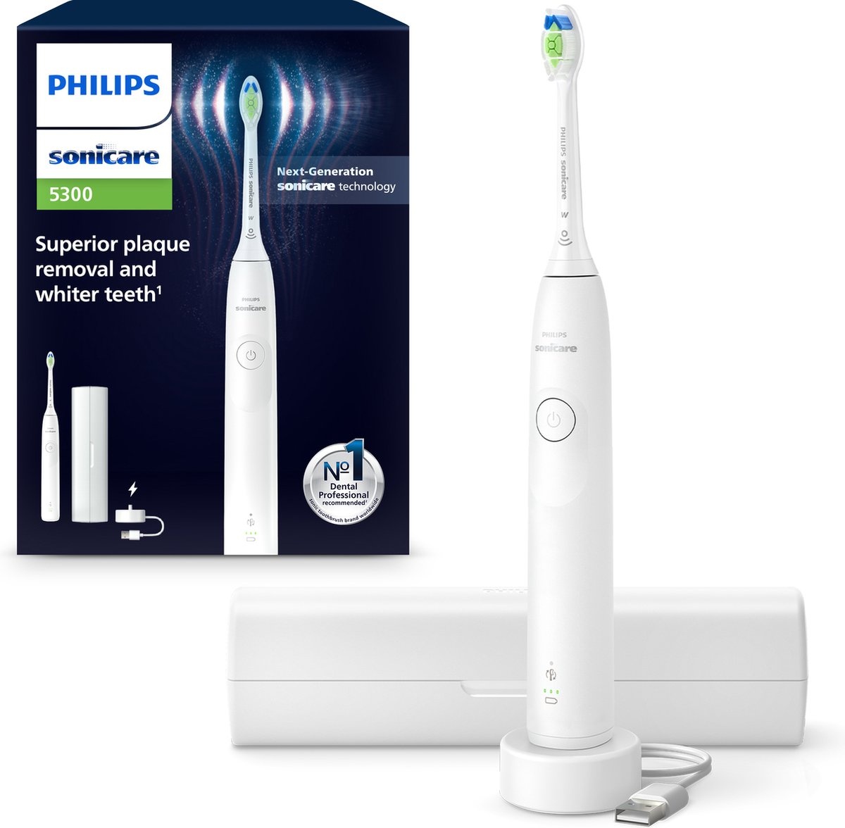 Philips Sonicare 5300 HX7108/02 - Elektrische tandenborstel