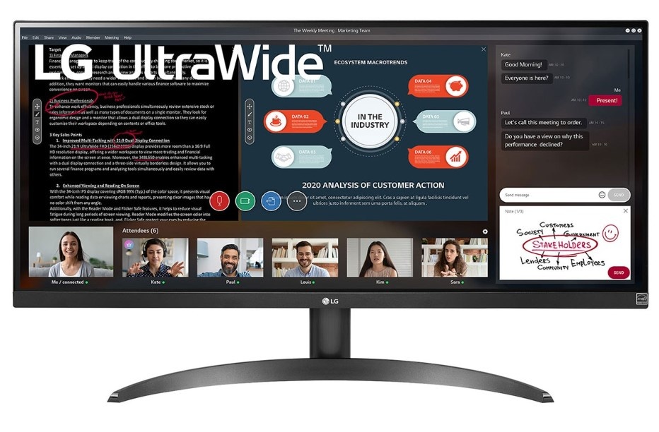 LG 29WP500-B UltraWide - Monitor