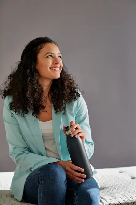 Tefal Bludrop Basic 0,5L RVS/Zwart - Drinkfles