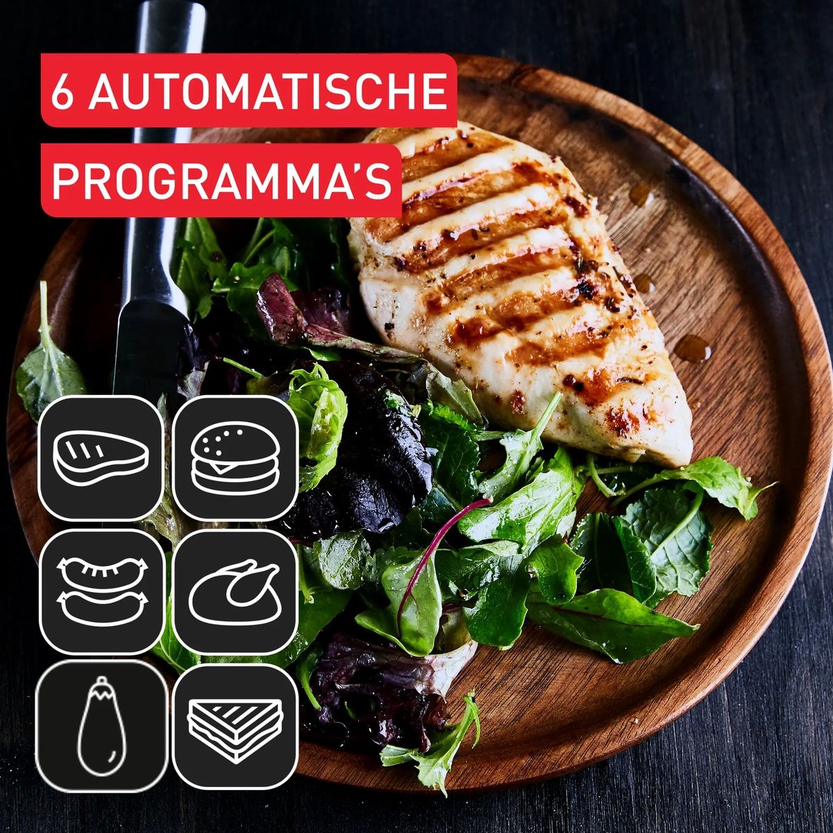 Tefal GC71EL OptiGrill Eco Design - Contactgrill