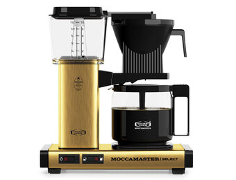 Moccamaster KBG Select (Brushed Brass) - Koffiezetapparaat