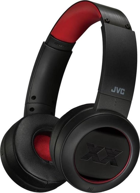 JVC HA-XP50BT (Zwart/Rood) - On-ear koptelefoon