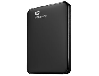 WD Elements Portable USB 3.0 1TB Zwart - Externe schijf