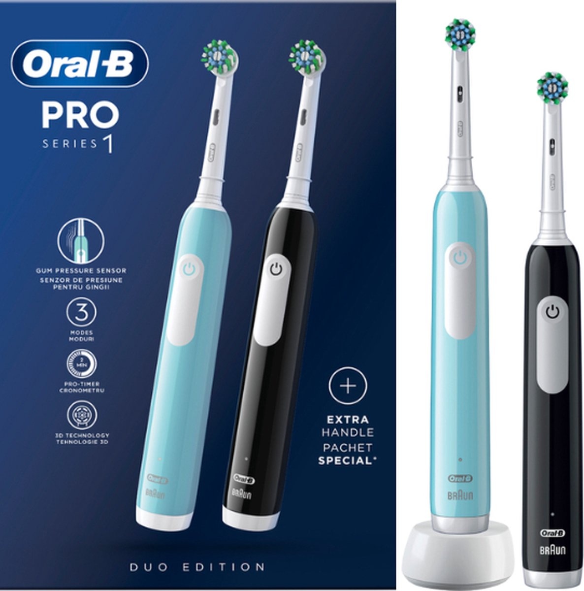 Oral-B Pro Series 1 Duo Edition - Elektrische tandenborstel