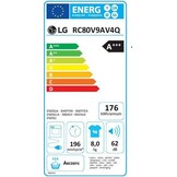 LG RC80V9AV4Q - Warmtepompdroger