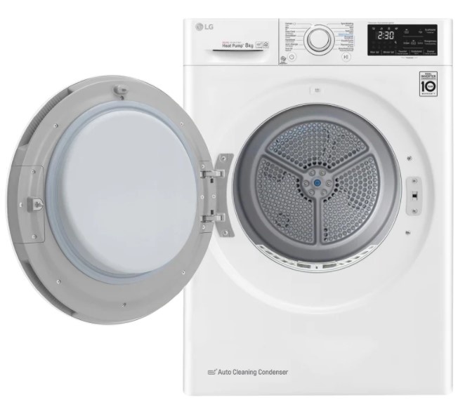 LG RH80V5AV0Q - Warmtepompdroger