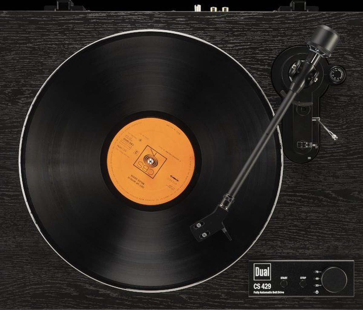 Dual CS 429 Zwart - Platenspeler