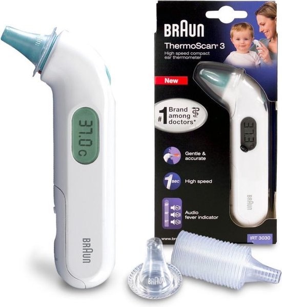 Braun ThermoScan 3 IRT3030 - Lichaamsthermometer