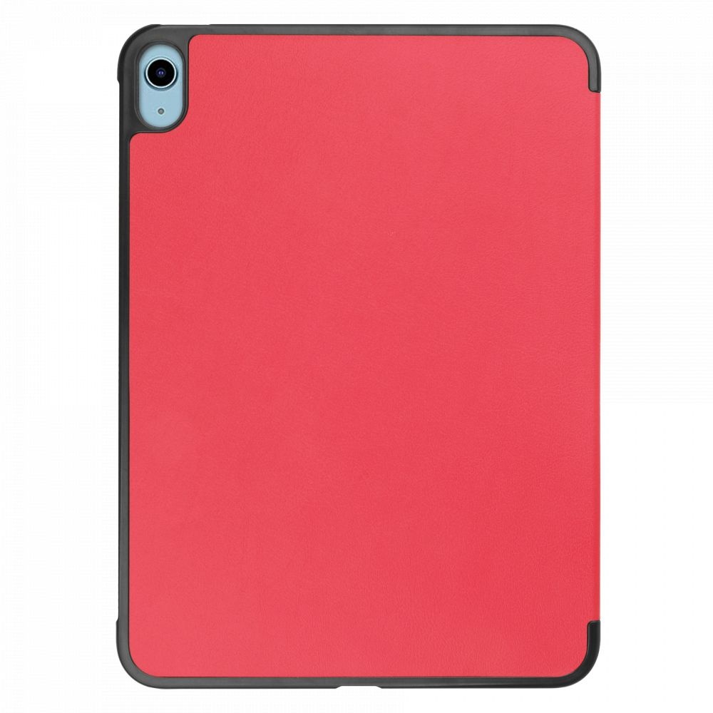 Just in Case Smart Tri-Fold Case - Apple iPad 2022 - Rood - Beschermhoes