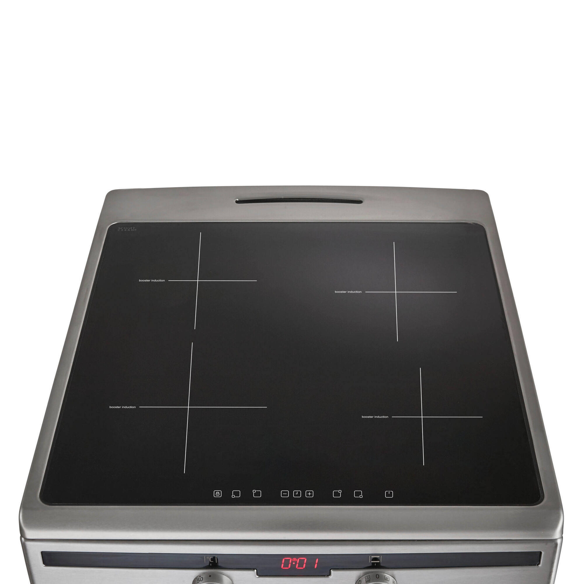 Inventum VFI6042RVS - Inductiefornuis