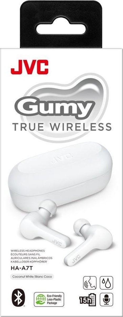 JVC HA-A7T (Wit) - Draadloze oordopjes