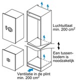 Bosch GIV21AFE0 - Inbouw vriezer