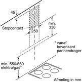 Bosch DWB64BC50 - Wandschouw afzuigkap