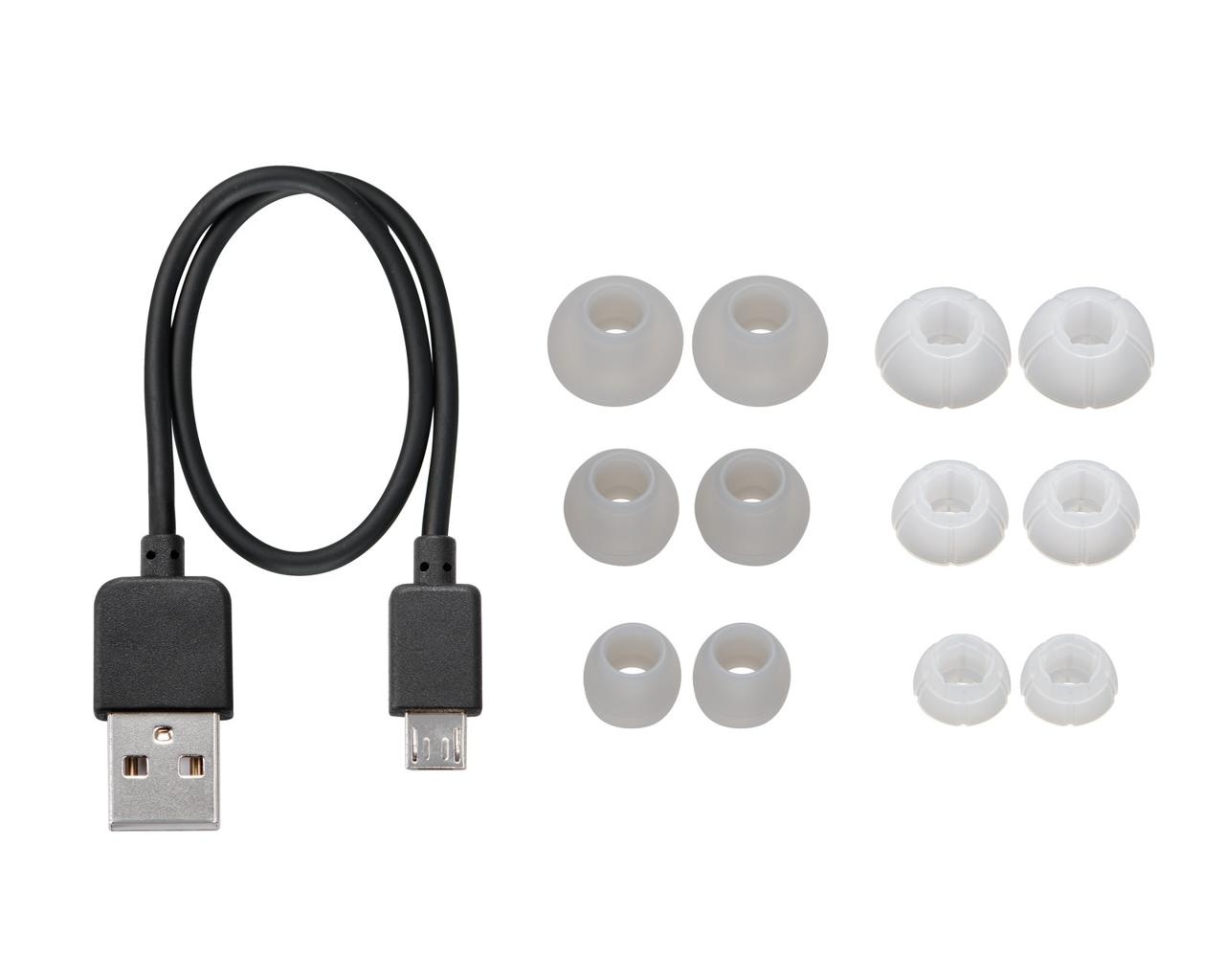 JVC HA-EC25W-H (Grijs) - Draadloze oordopjes