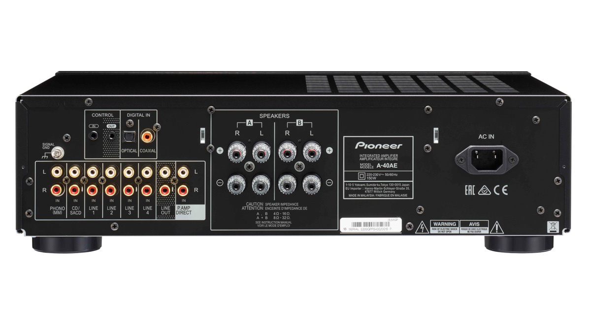 Pioneer A-40AE Zwart - Versterker