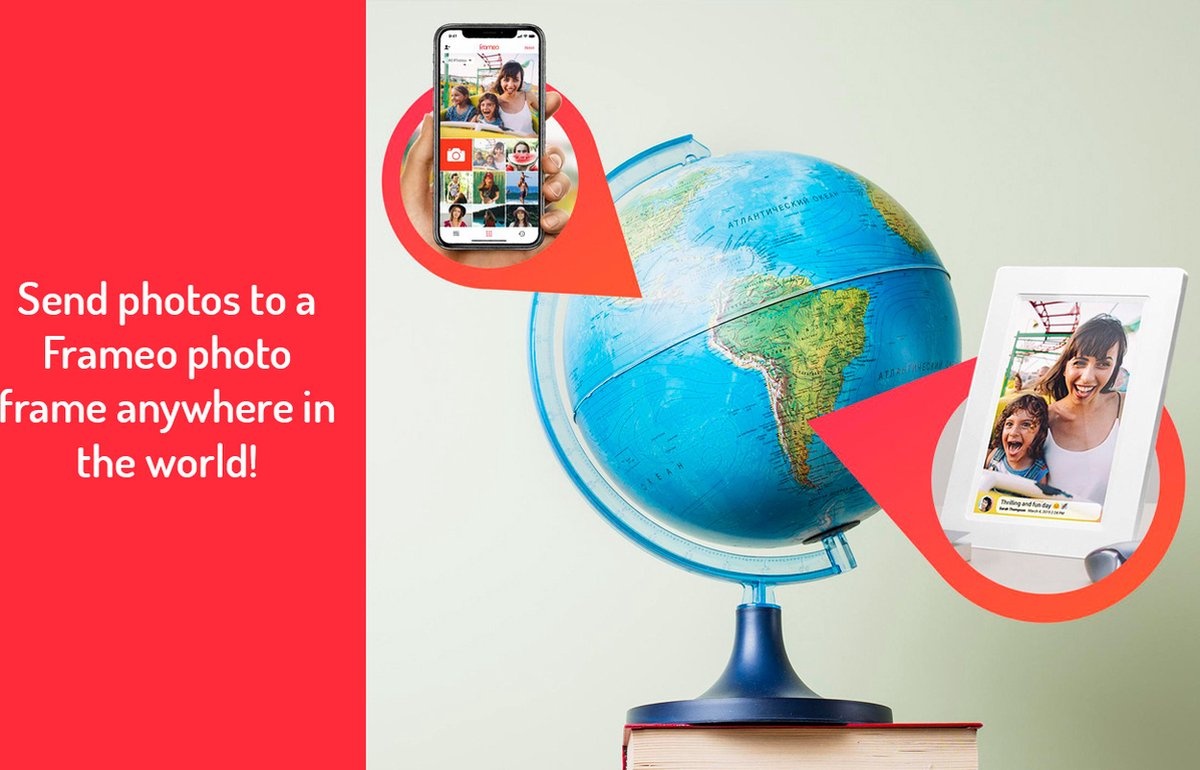 Denver PFF-2162LW - Digitale fotolijst