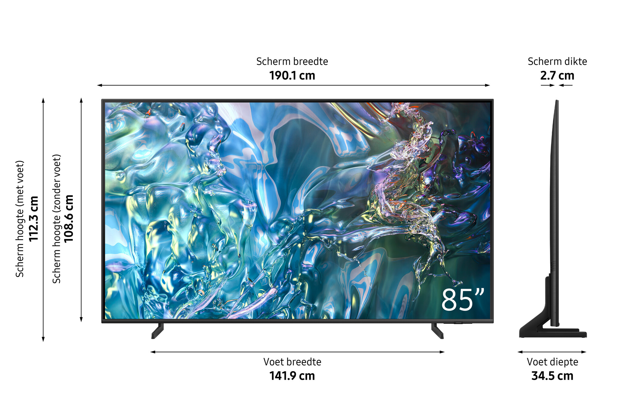 Samsung QLED 4K 85Q60D (2024) - QLED TV