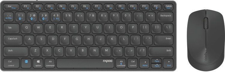 Rapoo 9600M - Toetsenbord + muis set
