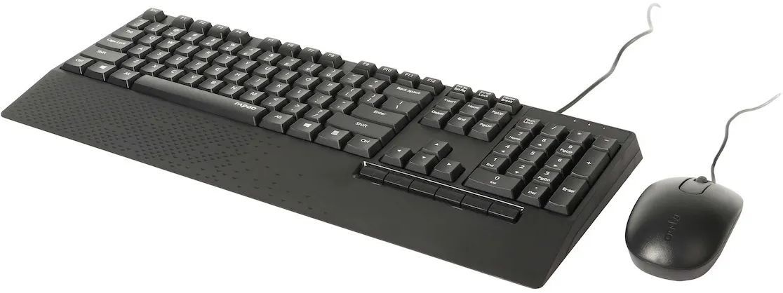 Rapoo Wired Combo NX2000 - Toetsenbord + muis set