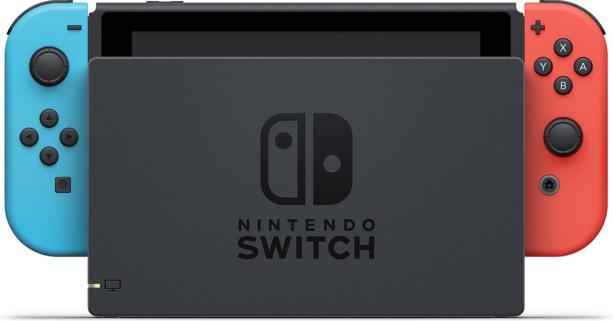 Nintendo Switch Rood/Blauw + Switch Sports + 12 maanden Nintendo Switch Online - Console
