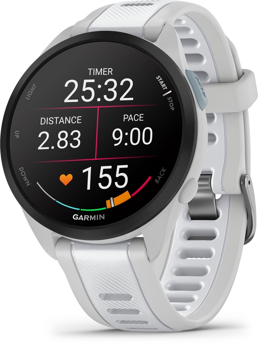 Garmin Forerunner 165 Grijs/ Wit - Smartwatch