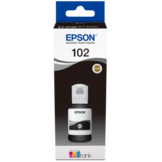 Epson Inktflesje Ecotank 102 Zwart - Inktcartridge