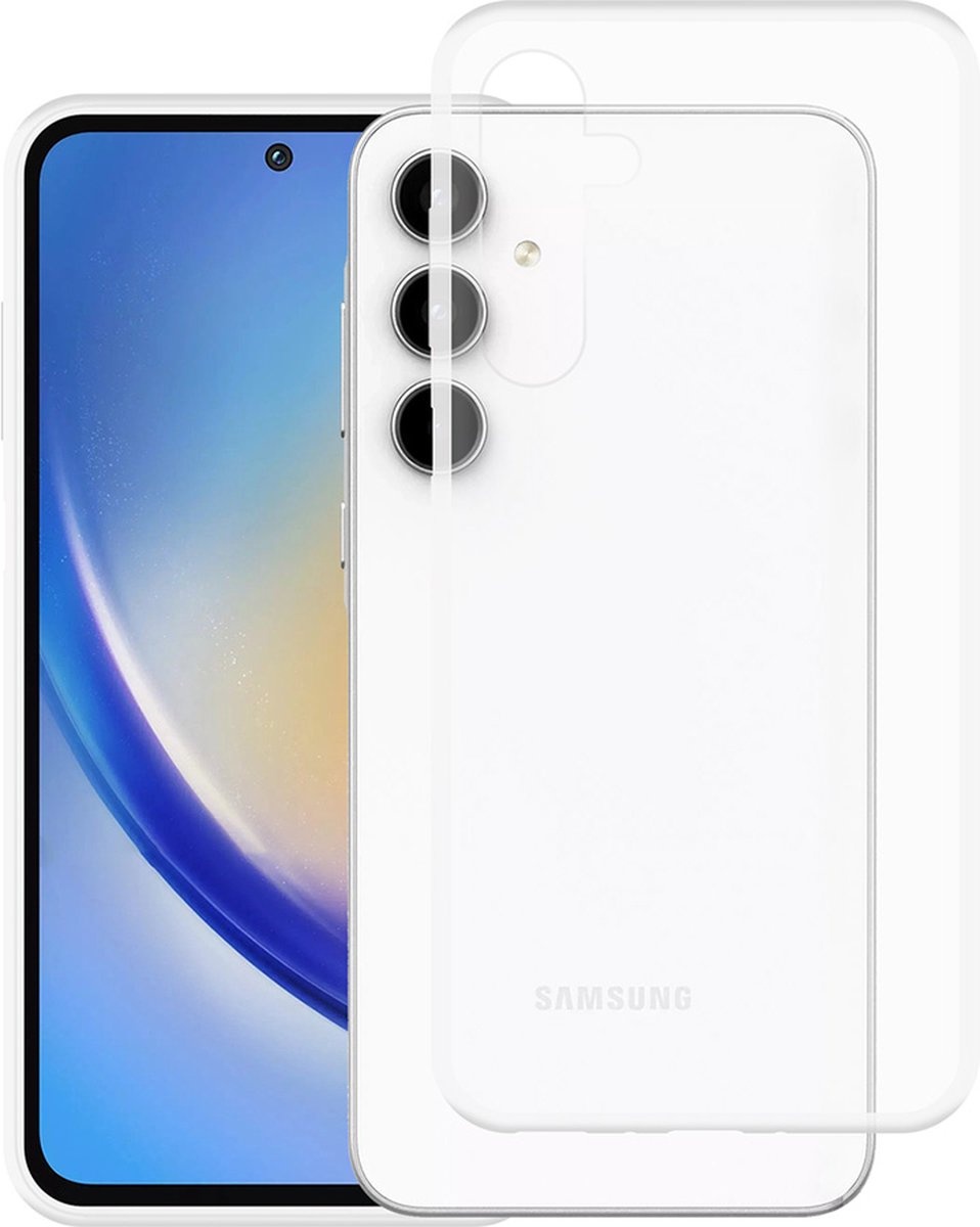 Just in Case Samsung Galaxy A35 Soft Clear TPU Case - Telefoonhoesje