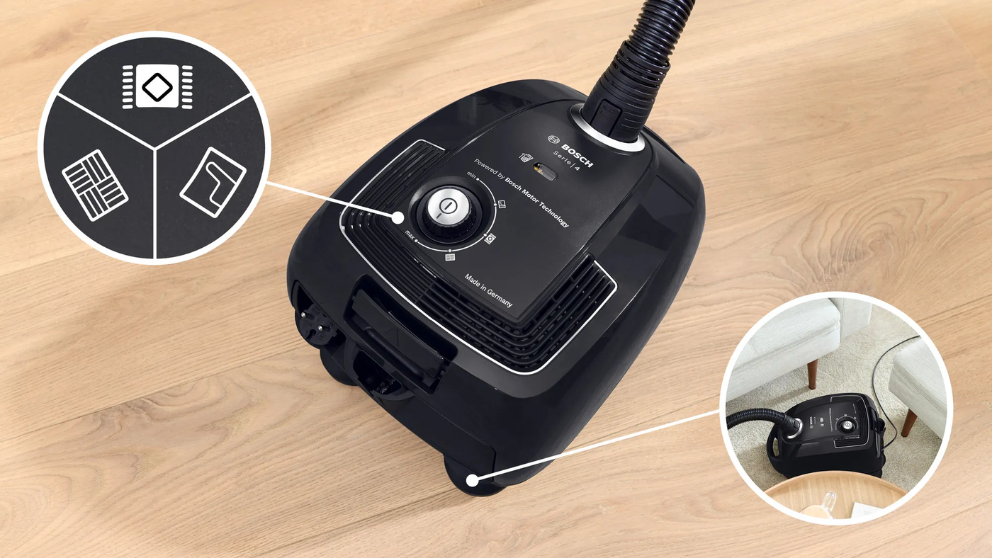 Bosch BGL38BA2H Serie 4 - Stofzuiger met zak