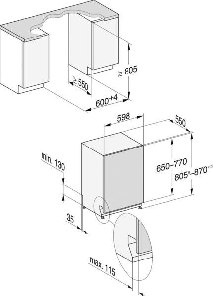 Miele G 5863 SCVi Active Plus Excellence - Inbouw vaatwasser