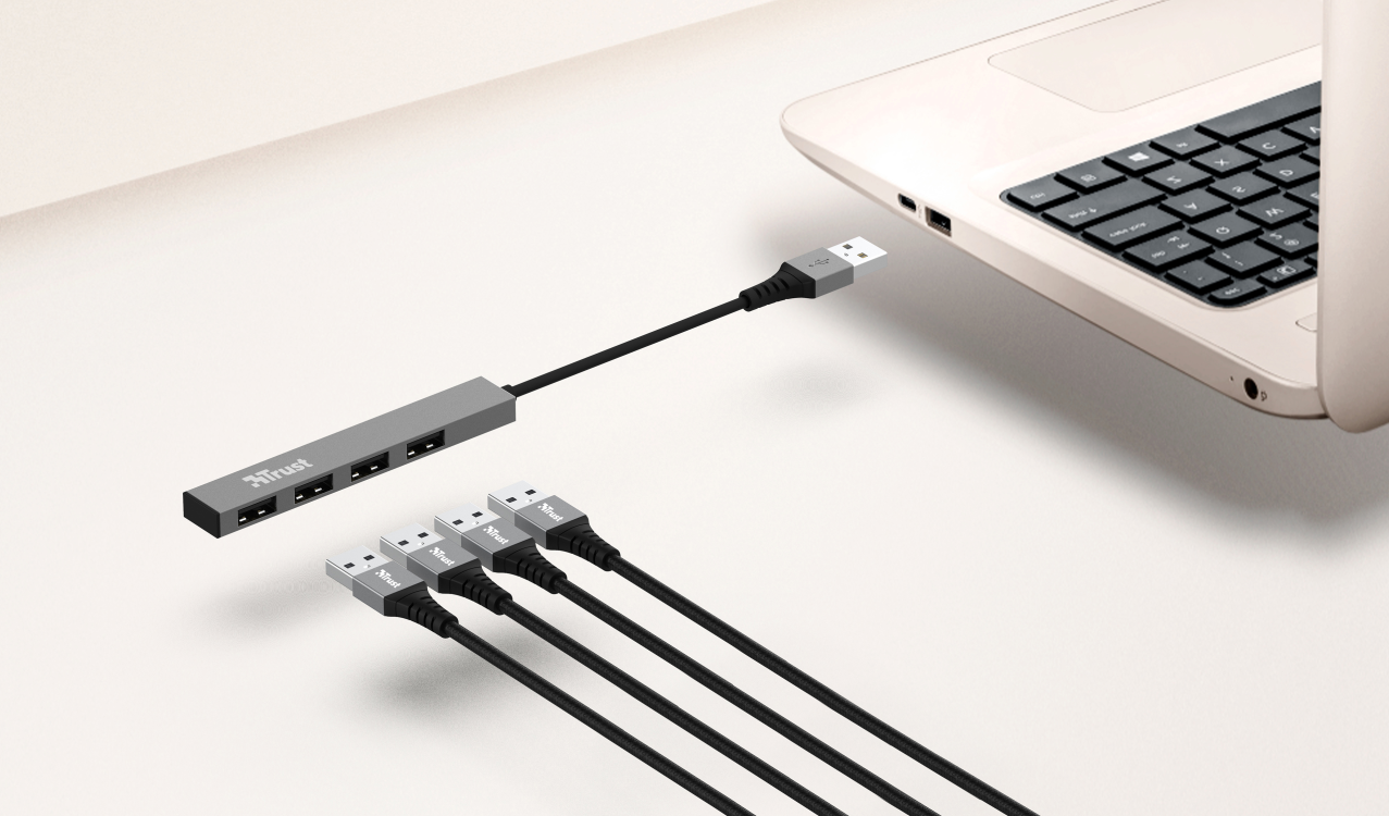 Trust 23786 HALYX - USB-hub