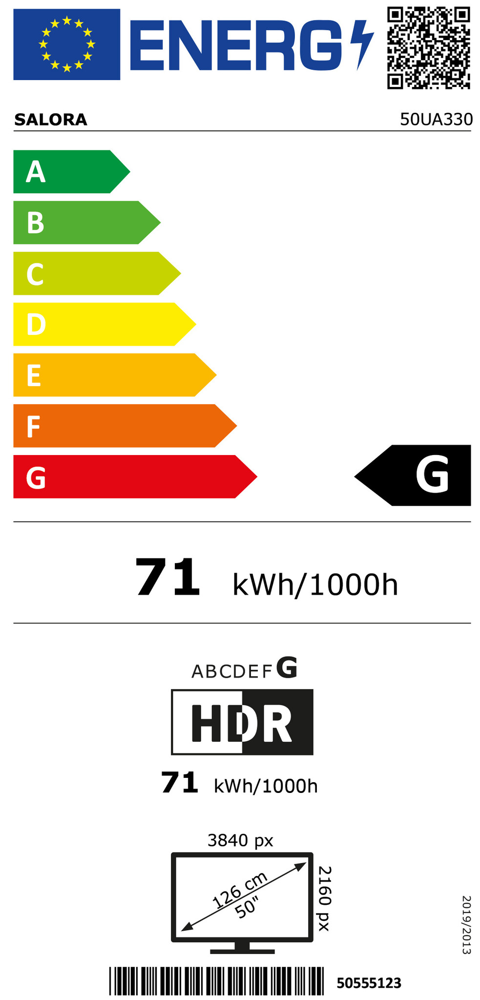 Salora 50UA550 - LED TV