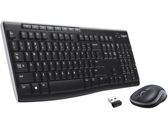Logitech MK270 - Toetsenbord + muis set
