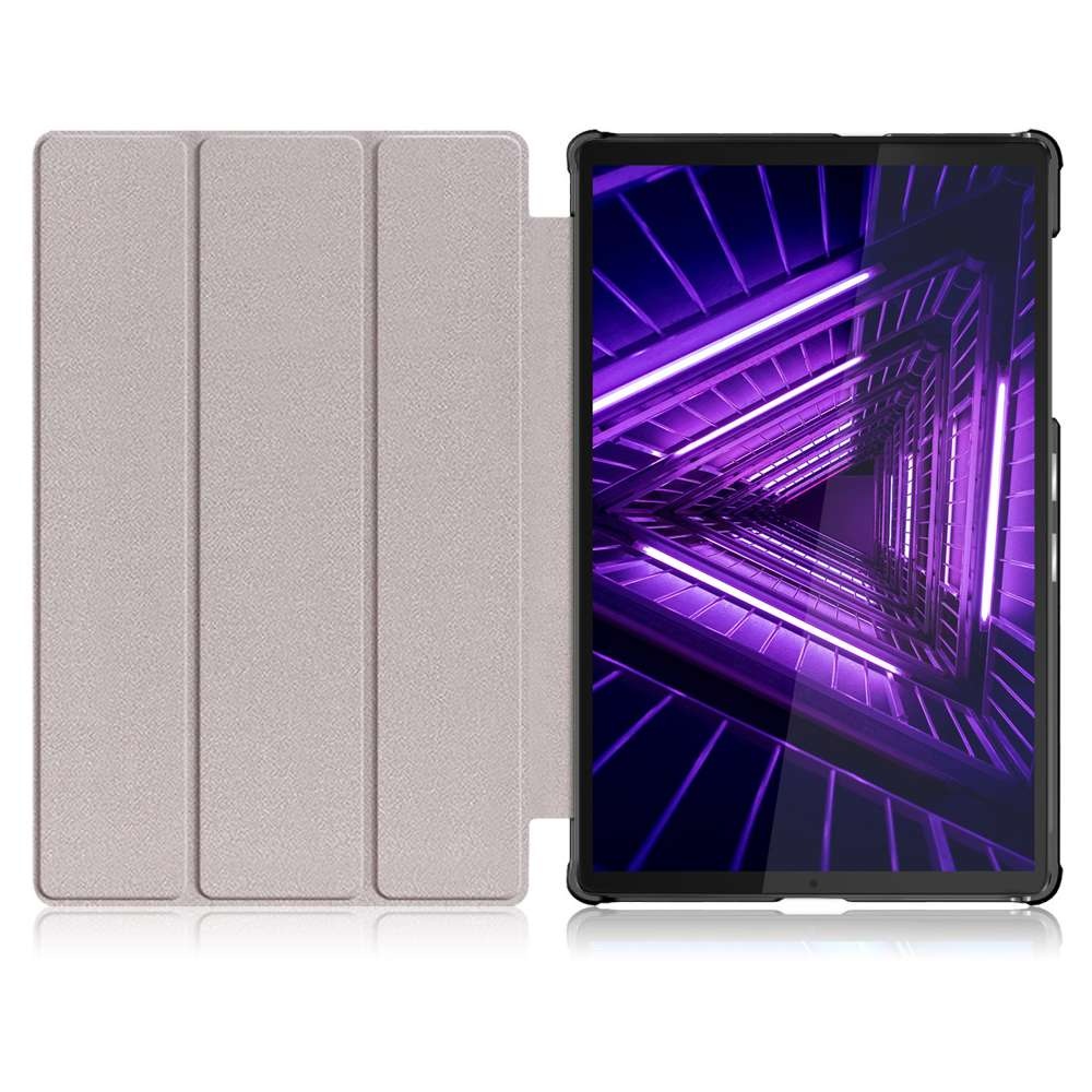 Just in Case Smart Tri-Fold Case - Lenovo M10HD - Zwart - Tablethoes