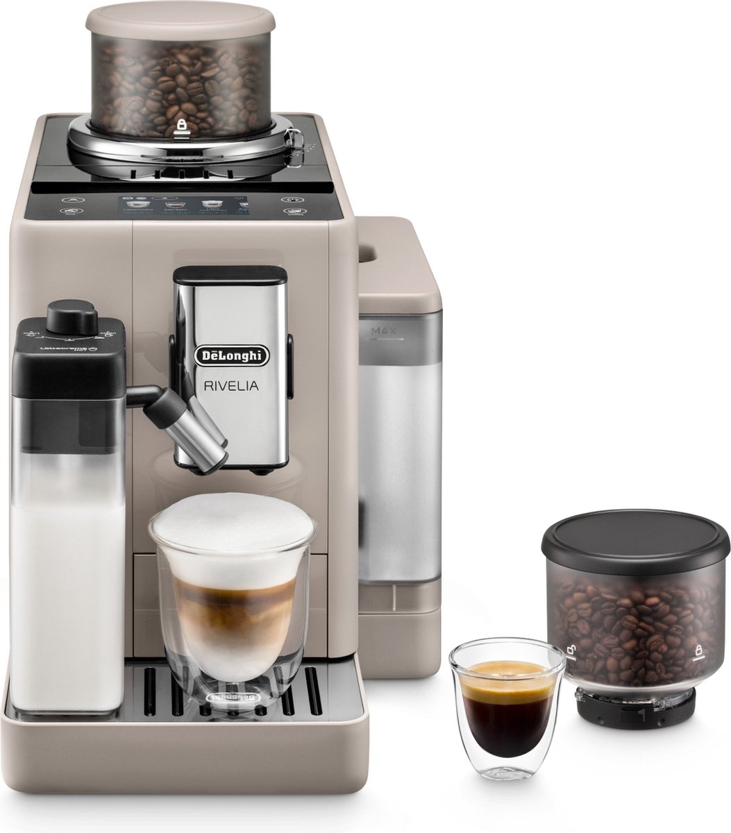 De'Longhi Rivelia Sand Beige EXAM440.55.BG - Koffiemachine