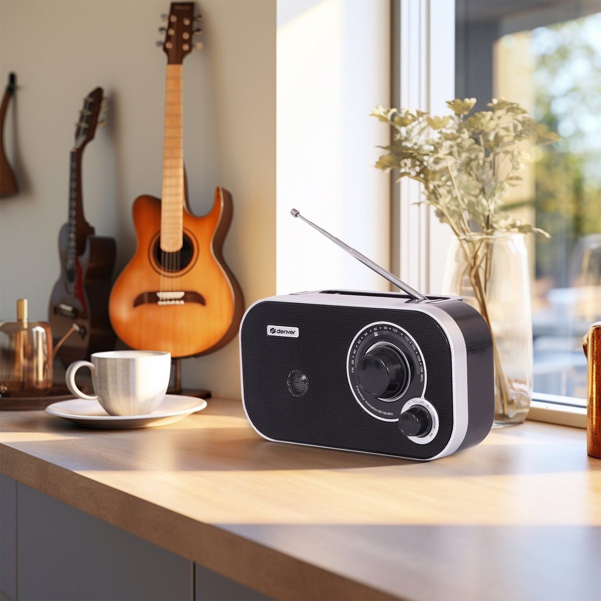 Denver TR-51 Zwart - Radio