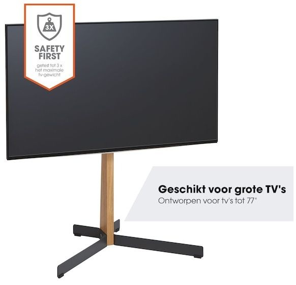 Vogel's TVS 3695B Zwart TV Vloerstandaard (40-77 Inch) - TV muurbeugel