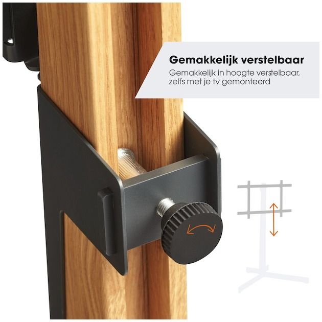 Vogel's TVS 3695B Zwart TV Vloerstandaard (40-77 Inch) - TV muurbeugel