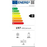 Hisense RB434N4BCD - Koel-vriescombinatie