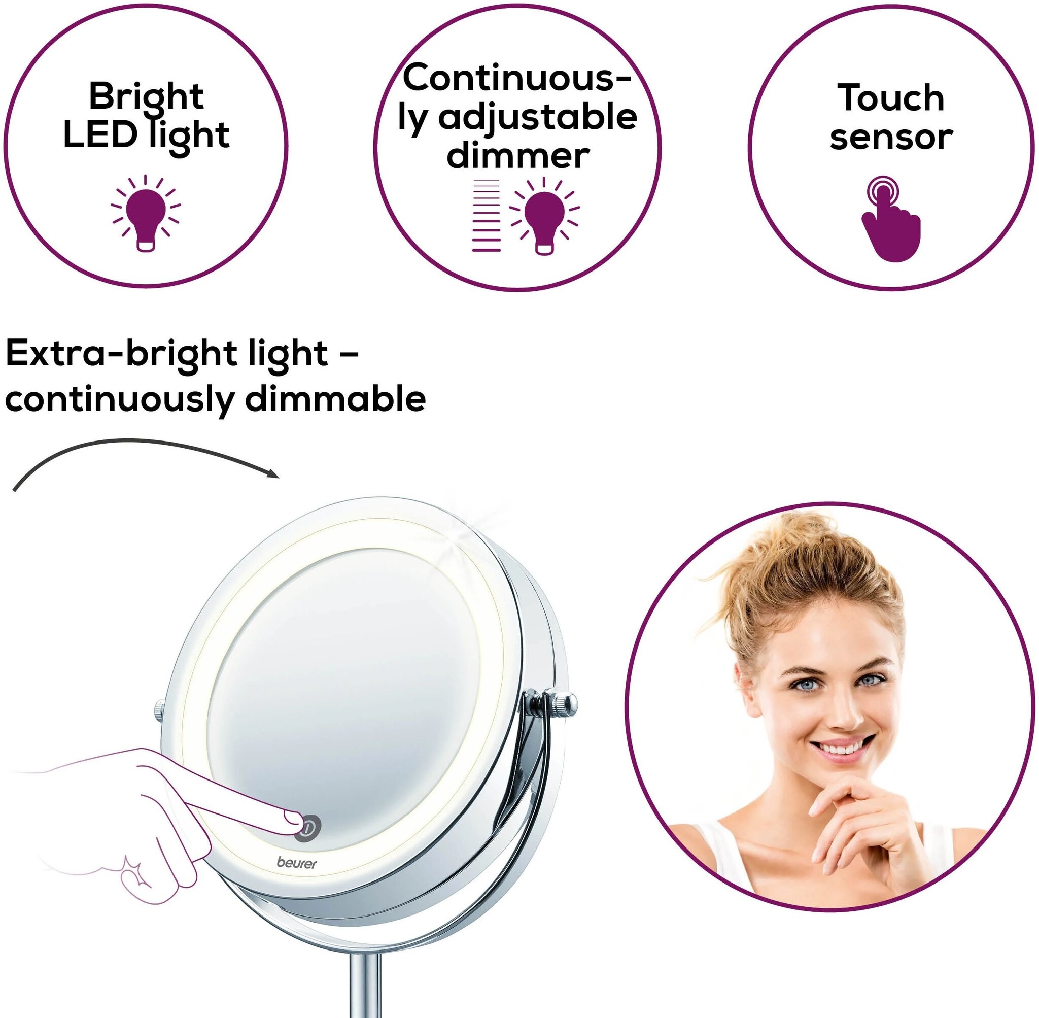 Beurer BS 55 - Make-up spiegel