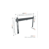 Vogel's TVM 5605 40 -100 inch zwart Platte tv-beugel - TV muurbeugel